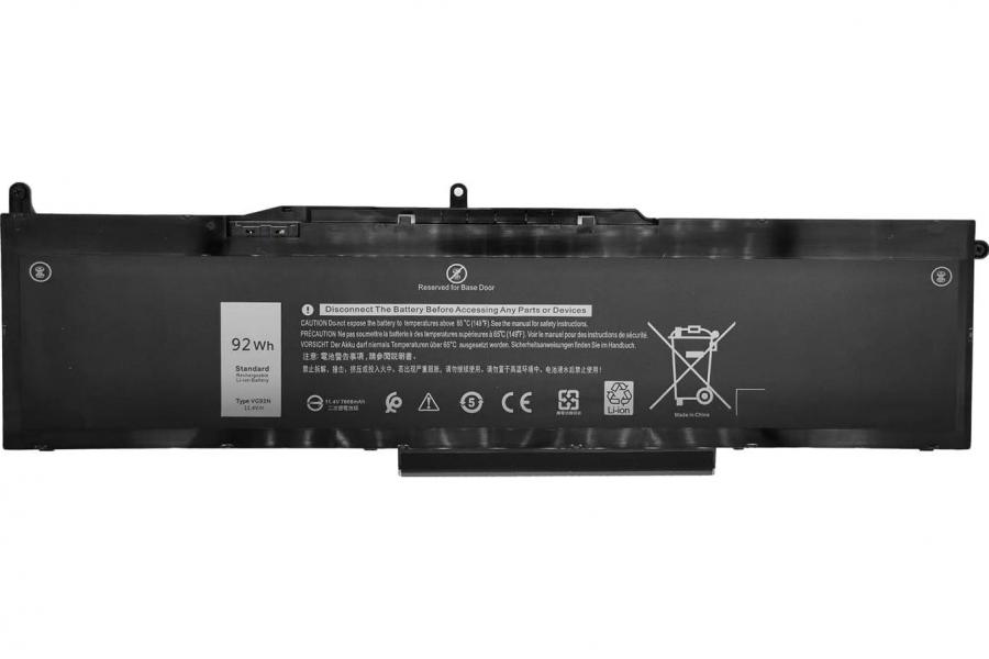 Акумуляторна батарея до ноутбука DELL Latitude 5591 (VG93N) | 11.4V 92 Wh | Replacement
