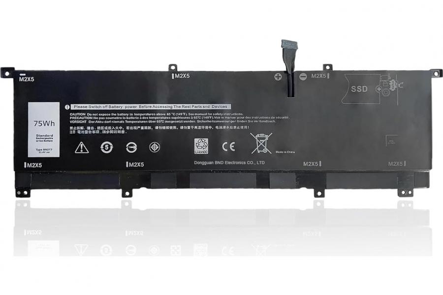 Акумуляторна батарея до ноутбука DELL Precision 5530 2-in-1 (8N0T7) | 11.4V 75 Wh | Replacement