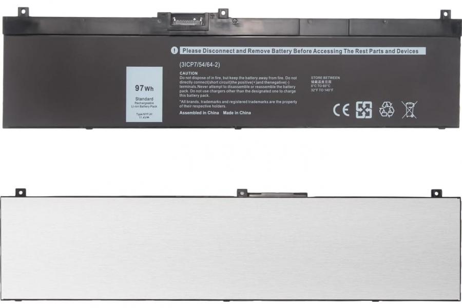 Акумуляторна батарея до ноутбука DELL Precision 7730 (NYFJH) | 11.4V 97 Wh | Replacement