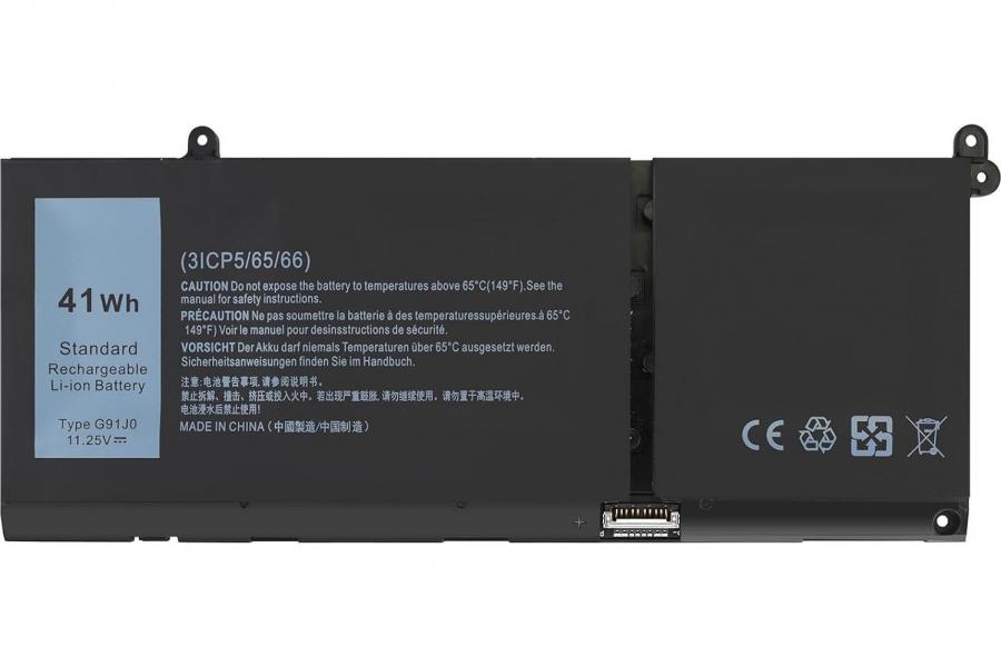 Акумуляторна батарея до ноутбука DELL Vostro 5415 (G91J0) | 11.25V 41 Wh | Replacement