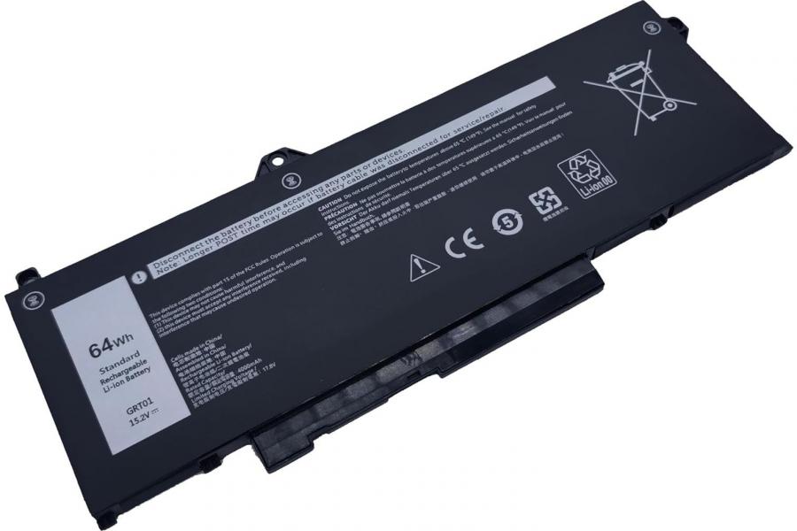 Акумуляторна батарея до ноутбука DELL Latitude 5531 (GRT01) | 15.2V 64 Wh | Replacement