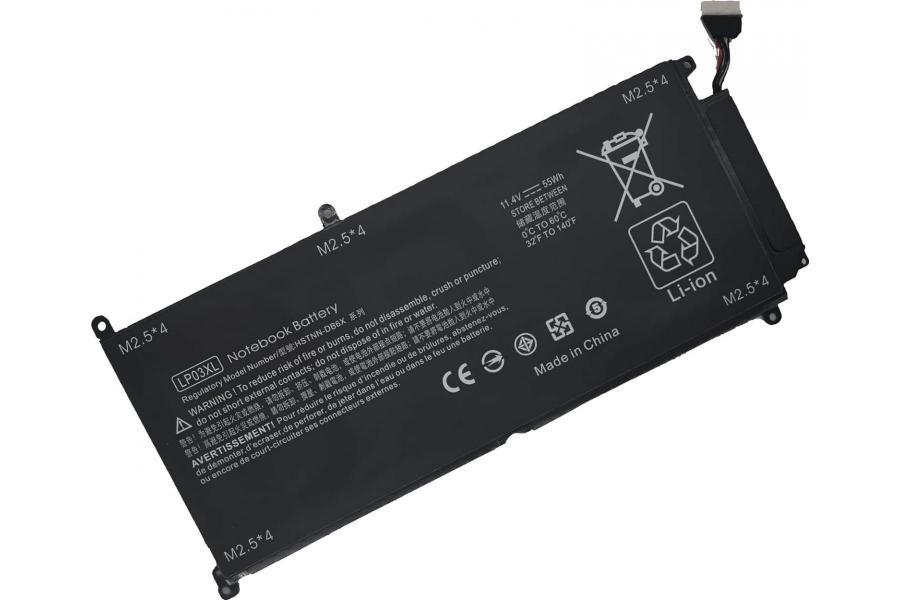 Акумуляторна батарея до ноутбука HP ENVY 15-AE020TX (LP03XL) | 11.4V 60 Wh | Replacement