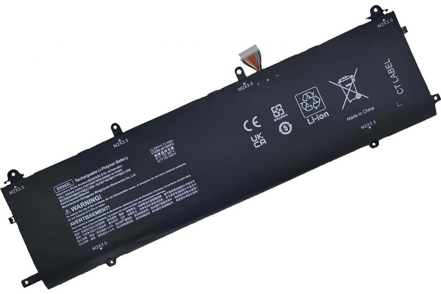 Акумуляторна батарея до ноутбука HP Spectre X360 15-EB0035TX (BN06XL) | 11.55V 72.9 Wh | Replacement