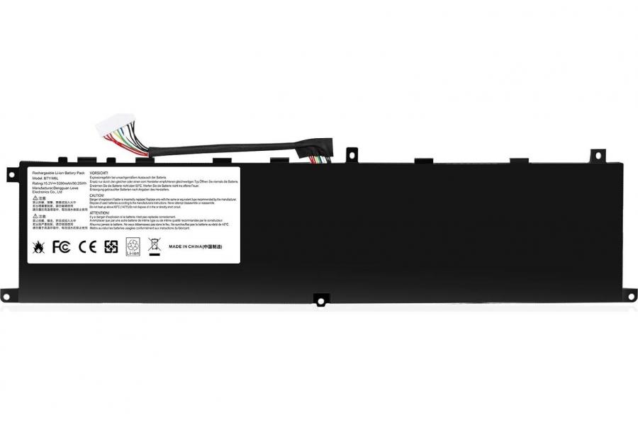 Акумуляторна батарея до ноутбука MSI GS65 Stealth Thin 9RE-051US (BTY-M6L) | 15.2V 80.25 Wh | Replacement