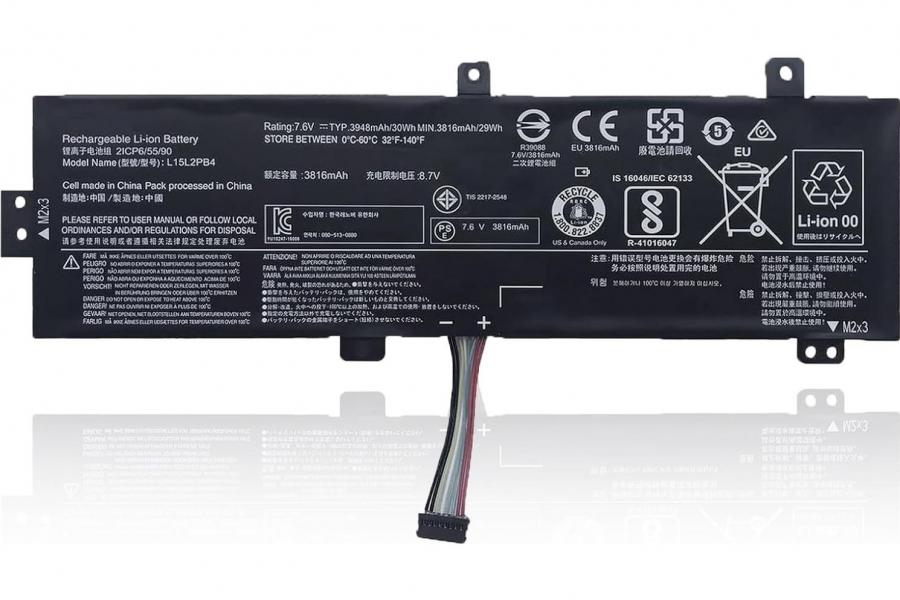 Акумуляторна батарея до ноутбука Lenovo IdeaPad 510-15IKB (L15M2PB4) | 7.6V 30 Wh | Replacement