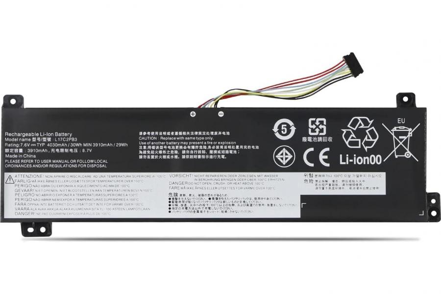 Акумуляторна батарея до ноутбука Lenovo V330-14IKB (L17C2PB3) | 7.6V 30 Wh | Replacement