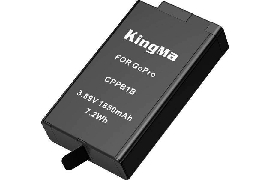 Акумулятор GoPro CPBB1B (KingMa) для GoPro MAX2 360 (1850 mAh, 3.89V, 7.2 Wh)