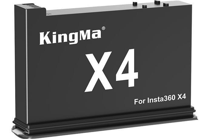 Акумулятор Insta IS360X4B (KingMa) для Insta360 X4 (2500 mAh, 3.85V, 9.6 Wh)