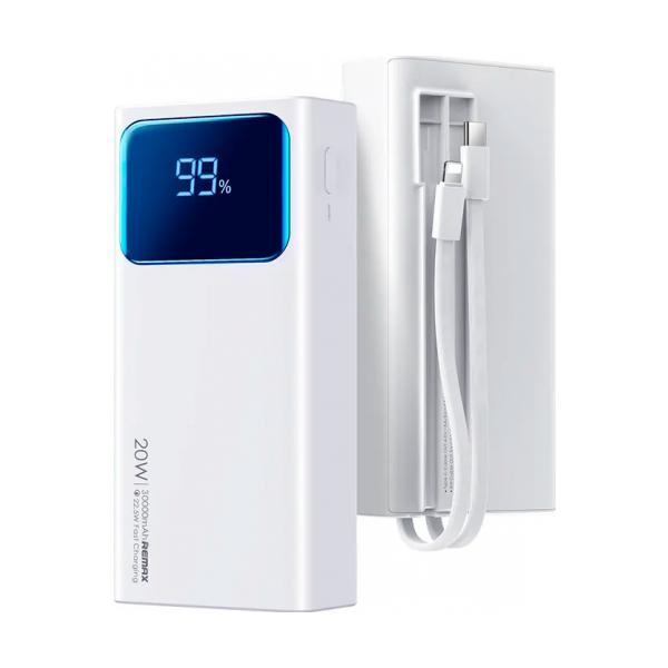 Remax 30000 mAh RPP-571 White (Cables+PD+QC)