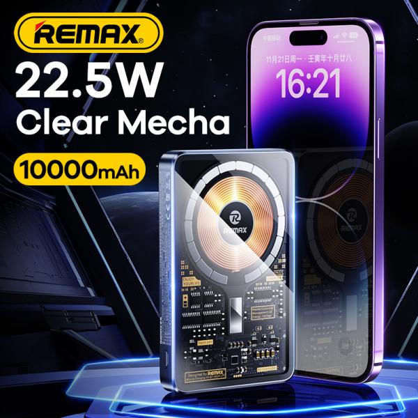 Remax 10000 mAh RPP-558 Black (Magnetic+Wireless+PD+QC)