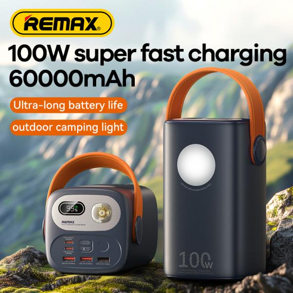 Remax 60000 mAh RPP-123 Grey (LED+PD+QC)