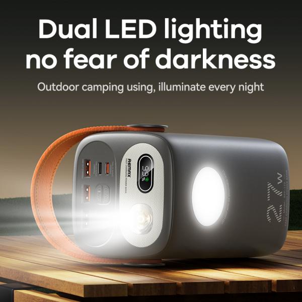 Remax 60000 mAh RPP-123 Grey (LED+PD+QC)