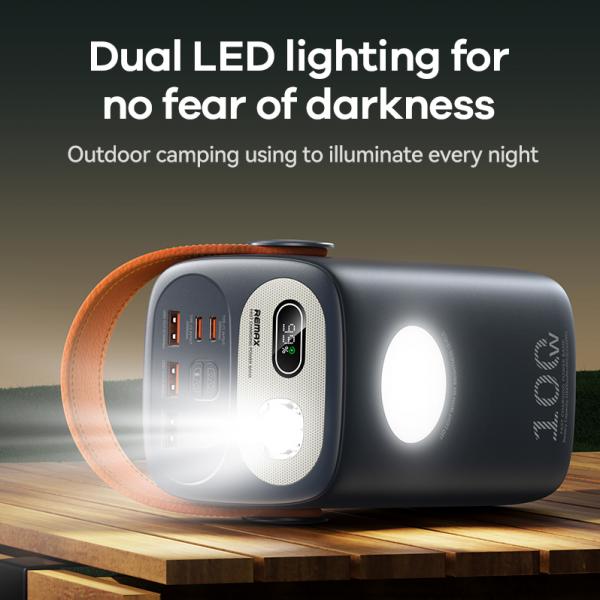 Remax 60000 mAh RPP-123 Grey (LED+PD+QC)