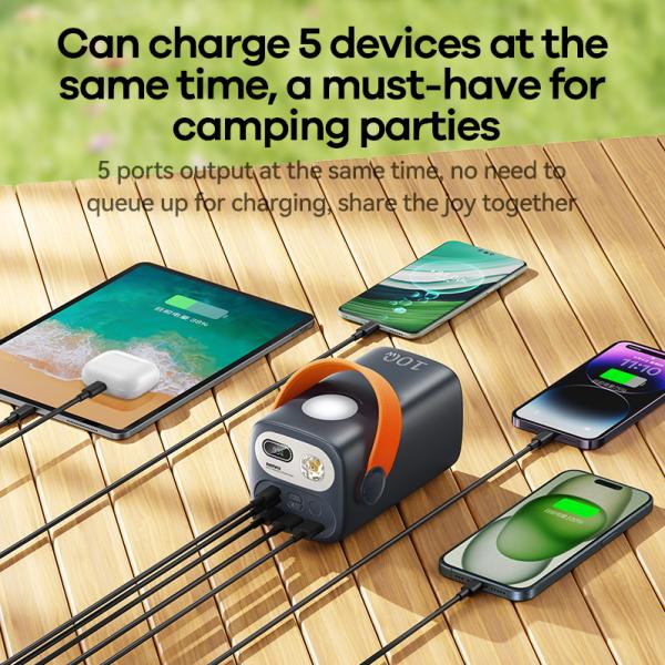 Remax 60000 mAh RPP-123 Grey (LED+PD+QC)