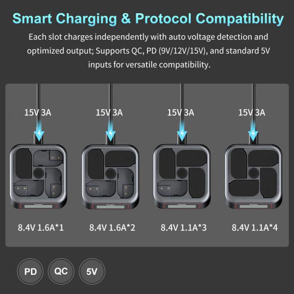 KingMa BM069-FZ100 на 4 батареї