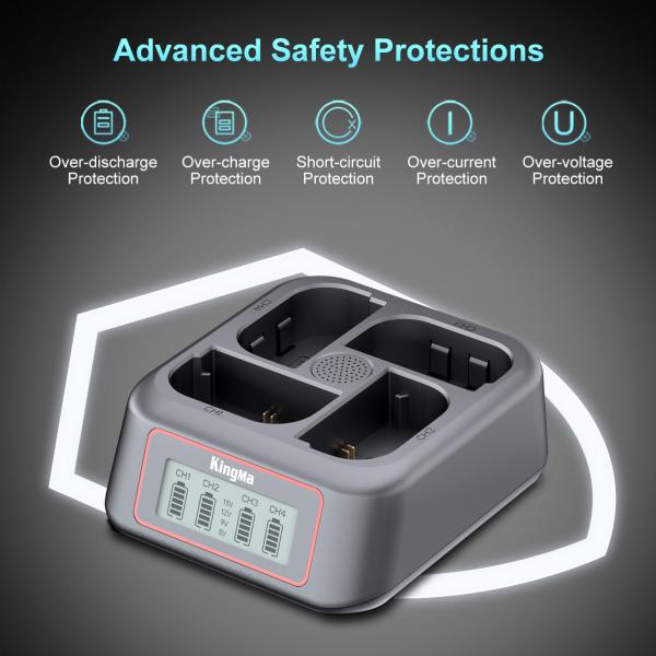 KingMa BM069-LPE6 на 4 батареї