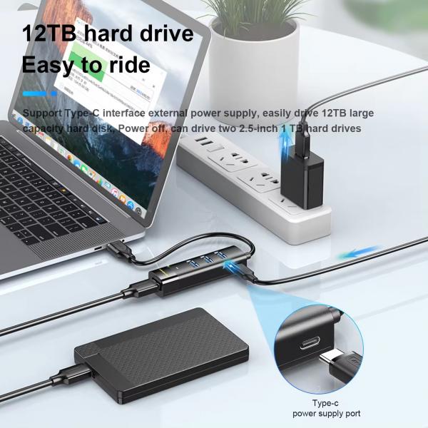 USB-C 10-in-1 Blueendless HC106 