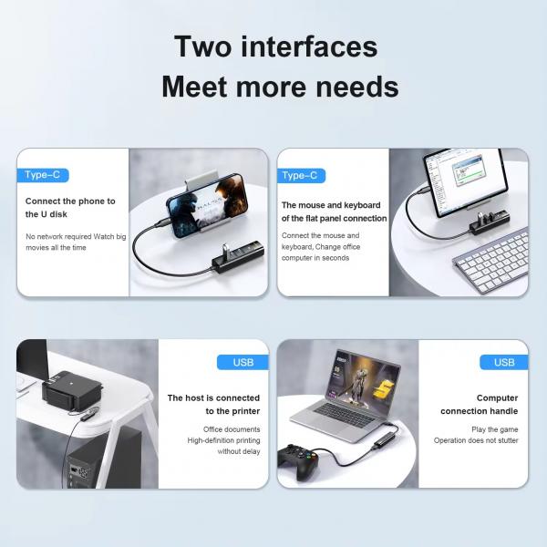 USB-C 10-in-1 Blueendless HC106 