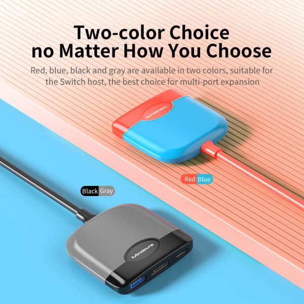 USB-C 10-in-1 Blueendless HC106 