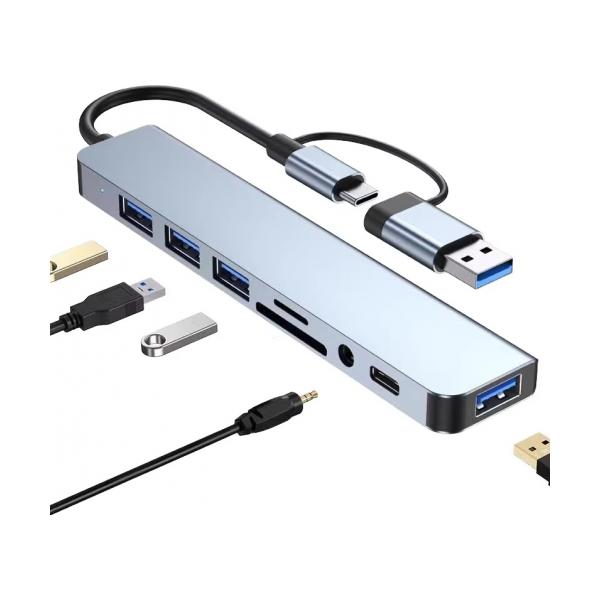 USB-C 10-in-1 Blueendless HC106 