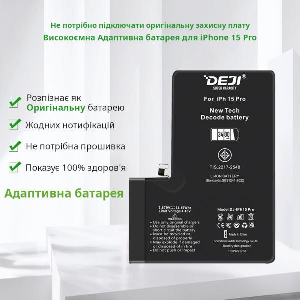 iPhone 15 Pro (DEJI) Адаптивний + набір інструментів